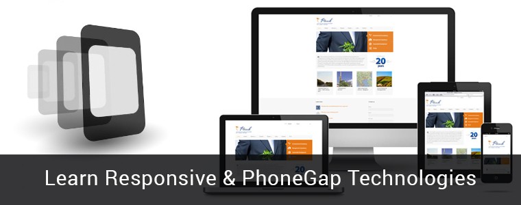 Responsive+Phonegap technologies part of PHP Training